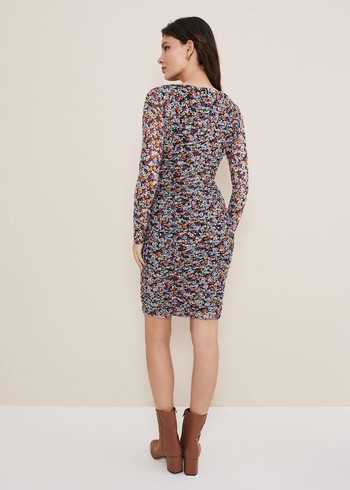 Phase Eight Serena Floral Dress Multicolor Australia | MV6735014